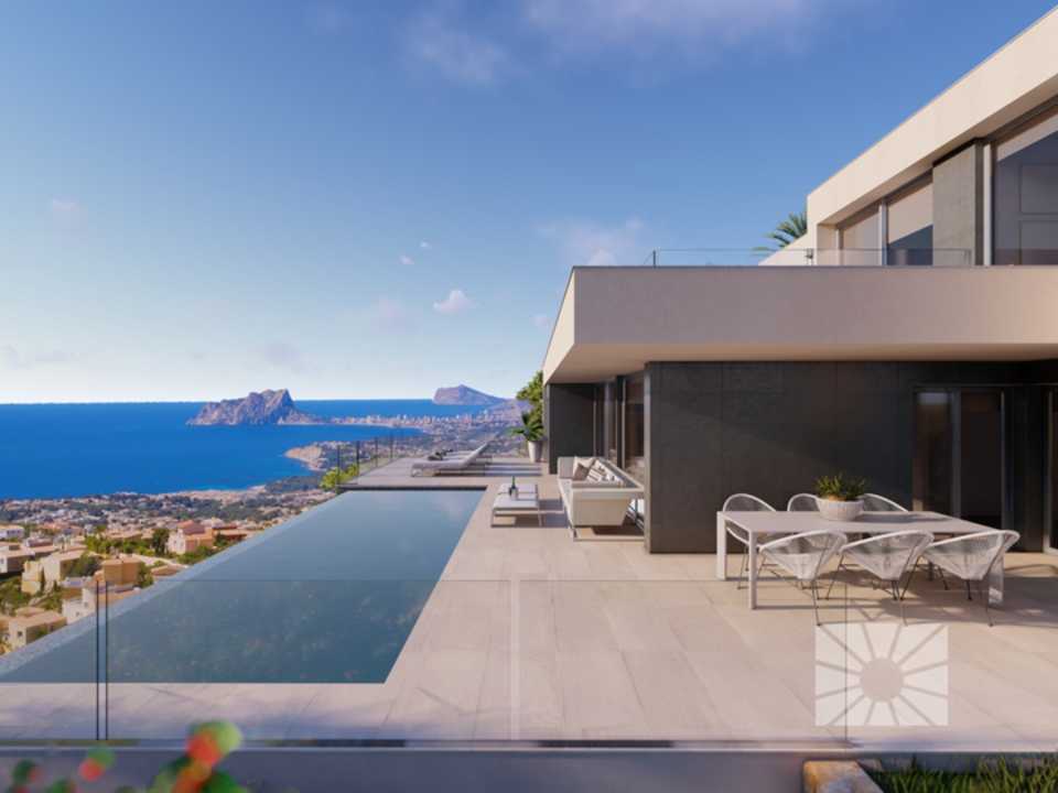 Villa Vigia chalet de lujo moderno en venta en Residencial Jazmines Cumbre del Sol 